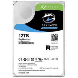 Disco HD Seagate SkyHawk AI Surveillance ST12000VE0008 12TB 3.5" 7200RPM 256MB