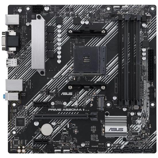 Placa Madre Asus Prime A520M-A II AM4 - Imagen 3