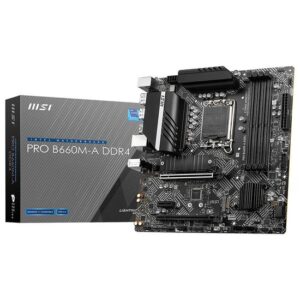 Placa Madre MSI Pro B660M-A DDR4 Intel LGA 1700