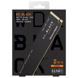 Disco SSD M.2 Western Digital WD Black SN770 2TB