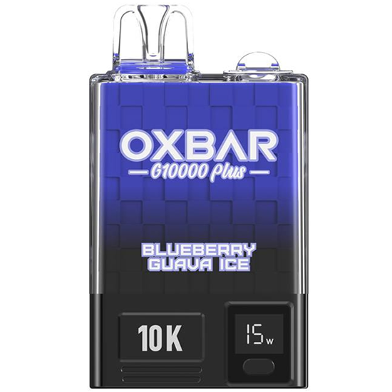 Vaper Descartable Oxbar G10000 Plus Blueberry Guava Ice 10000 Puffs X10 Unidades