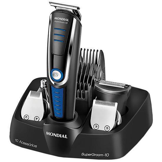 Cortador de Cabello Mondial SuperGroom-10 BG-03 Bivolt
