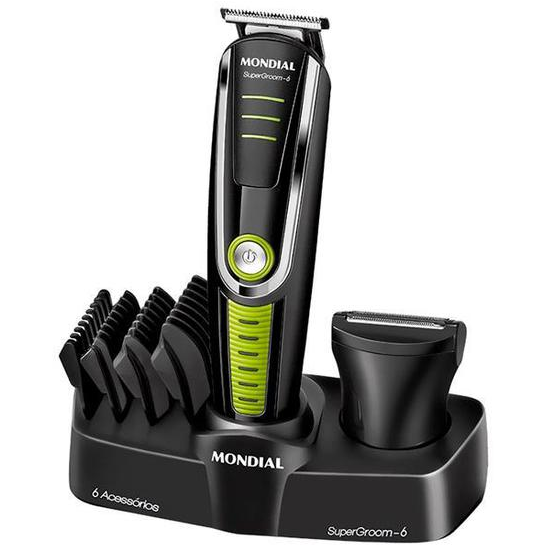 Cortador de Cabello Mondial SuperGroom-6 BG-04 Bivolt