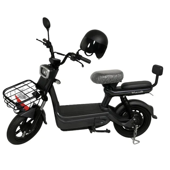 Motocicleta eléctrica Hayattech Pulse HT-NV / 500 W / 48 V / 40 KM/H - Negra