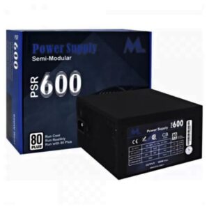 Fuente Mtek ATX PSR-600 80 Plus White 600W