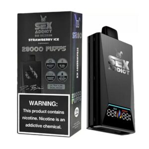 Sex Addict Black S280 Strawberry Ice x10 unidades