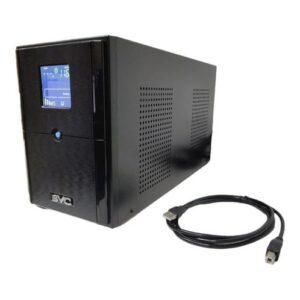 Nobreak UPS SVC V-3000-LCD-Eu 3000VA 1800W USB 220V
