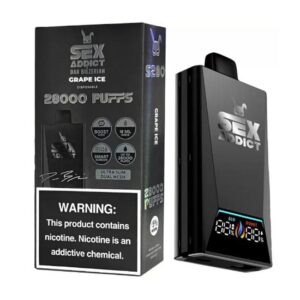 Sex Addict Black S280 Grape Ice x10 unidades