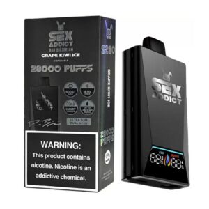 Sex Addict Black S280 Grape Kiwi Ice x10 unidades