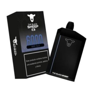 Vaper Descartable The Black Sheep Berry Blue 6000 Puffs X10 Unidades