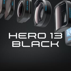 GoPro Hero 13 Black + Colección de lentes de la serie HB