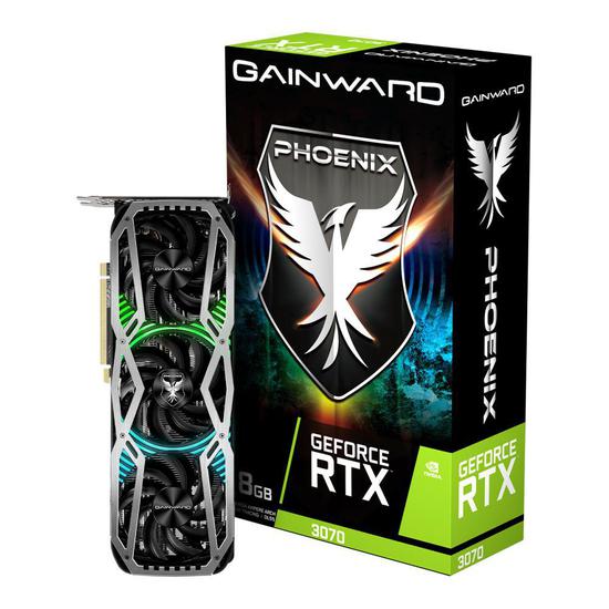 Placa de Video Gainward GeForce RTX3070 Phoenix 8GB GDDR6 PCI-Express
