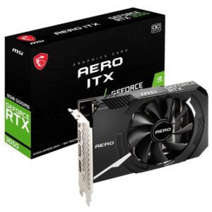 Placa de Video MSI GeForce RTX3050 Aero ITX OC 8GB GDDR6 PCI-Express