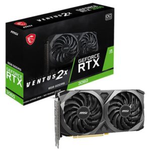 Placa de Video MSI GeForce RTX3060 Ventus 2X OC 8GB GDDR6 PCI-Express