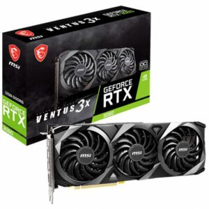 Placa de Video MSI GeForce RTX3060 Ventus 3X OC 12GB GDDR6 PCI-Express