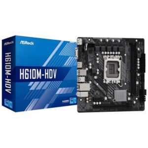 Placa Madre Asrock H610M-HDV Intel LGA 1700