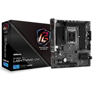 Placa Madre Asrock Z790M PG Lightning/D4 Intel 1700