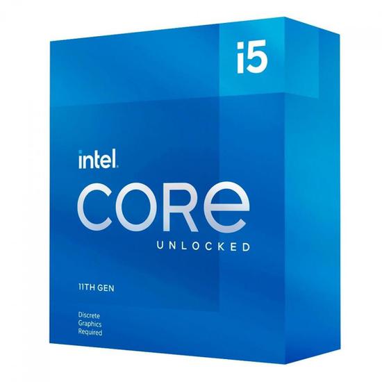 Procesador Intel Core i5-11600KF 3.9GHz LGA 1200 12MB