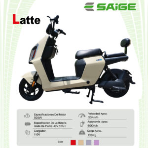 Motocicleta eléctrica Saige Latte Smart Wheel