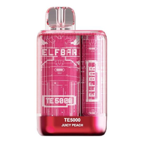 Vaper Descartable Elfbar TE5000 Juicy Peach 5000 Puffs X10 Unidades