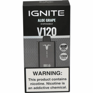 Vaper  Ignite V120 Aloe Grape 12000 Puffs