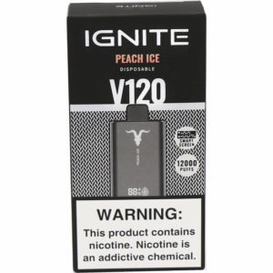 Vaper  Ignite V120 Peach Ice 12000 Puffs