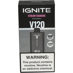 Vaper  Ignite V120 Straw Banana 12000 Puffs
